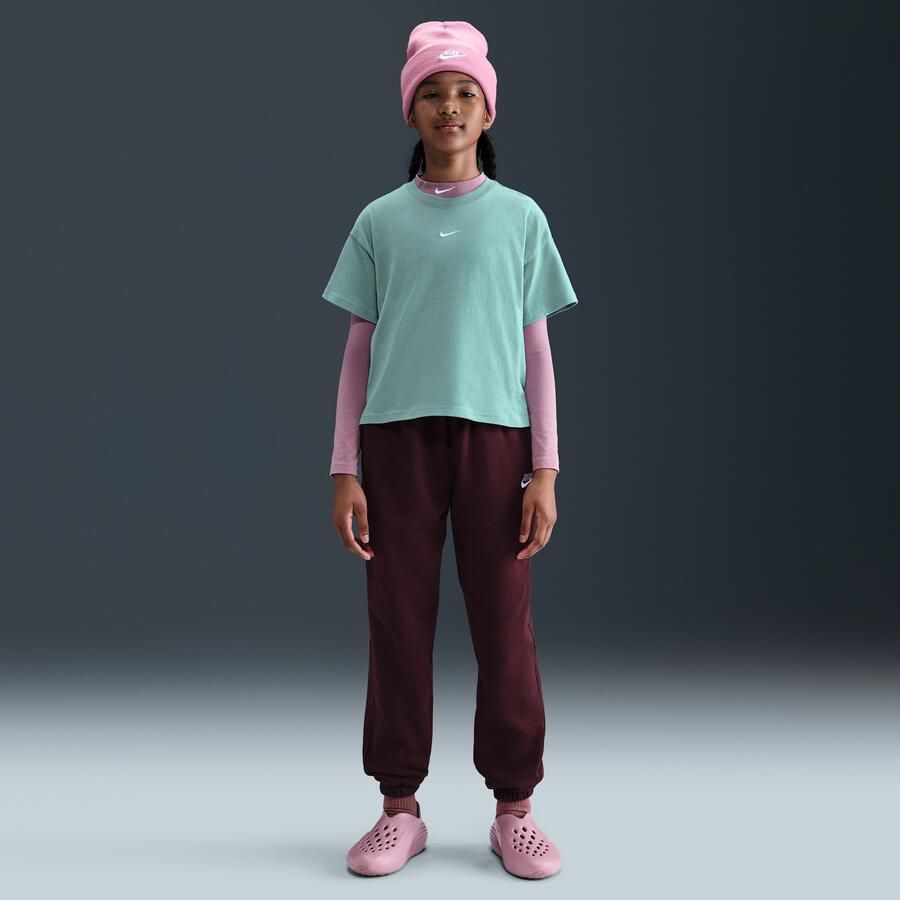 Nike Essential T-shirt voor meisjes Groen - Foto 3