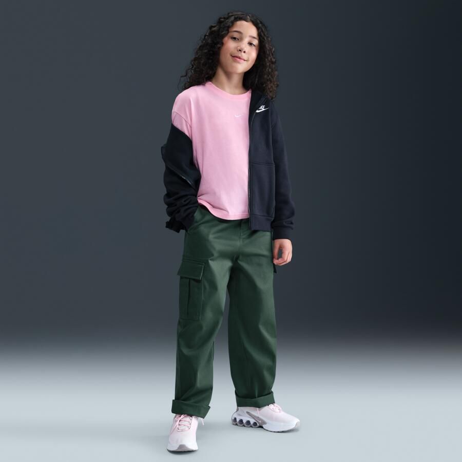 Nike Sportswear Essential T-shirt voor meisjes Roze - Foto 3