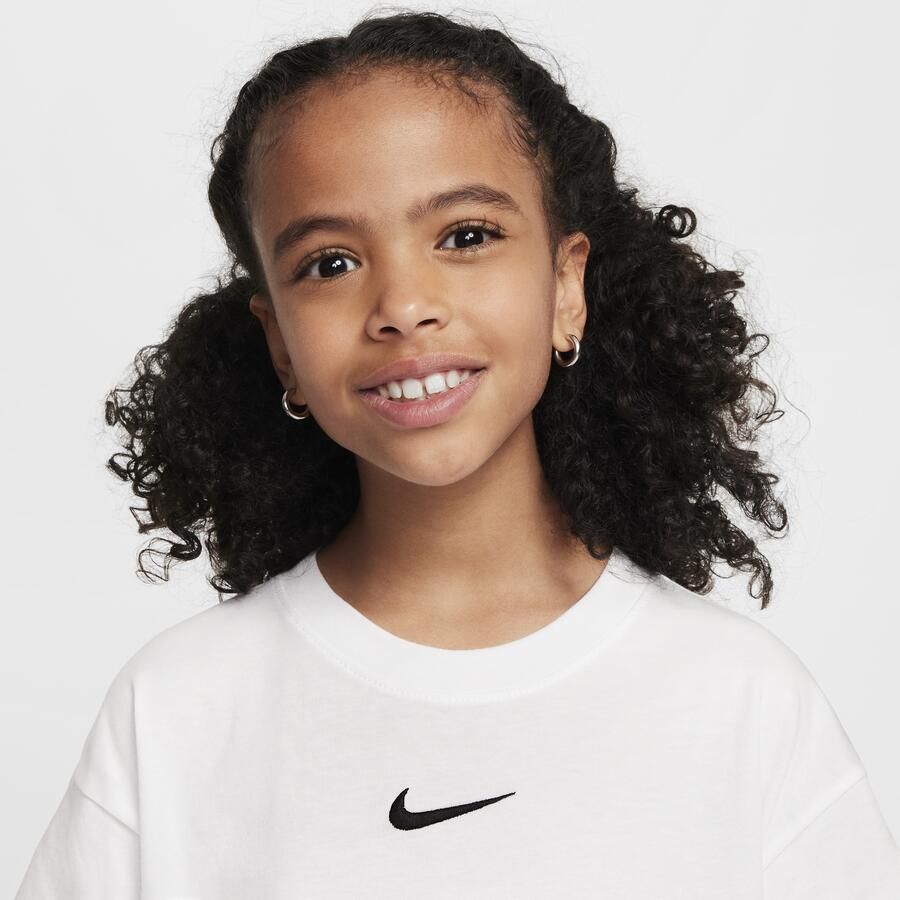 Nike Essential T-shirt voor meisjes Wit