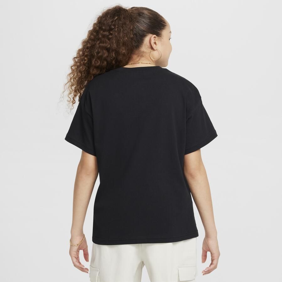 Nike Sportswear Essential T-shirt voor Zwart - Foto 4