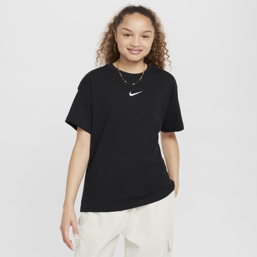 Nike Sportswear Essential T-shirt voor Zwart - Foto 2