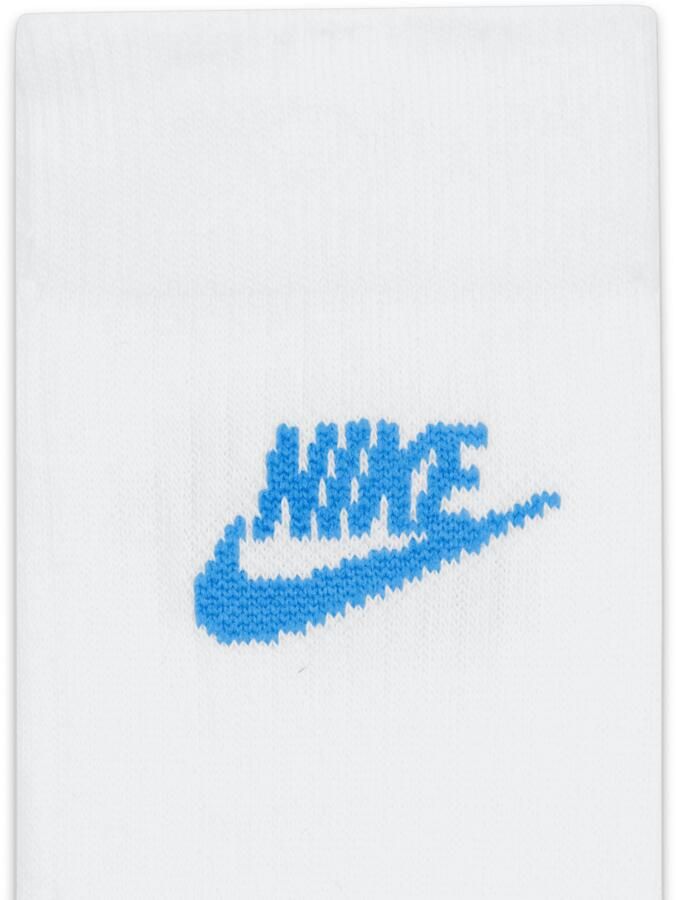 Nike Sportswear Everyday Essential Crew sokken (3 paar) Meerkleurig
