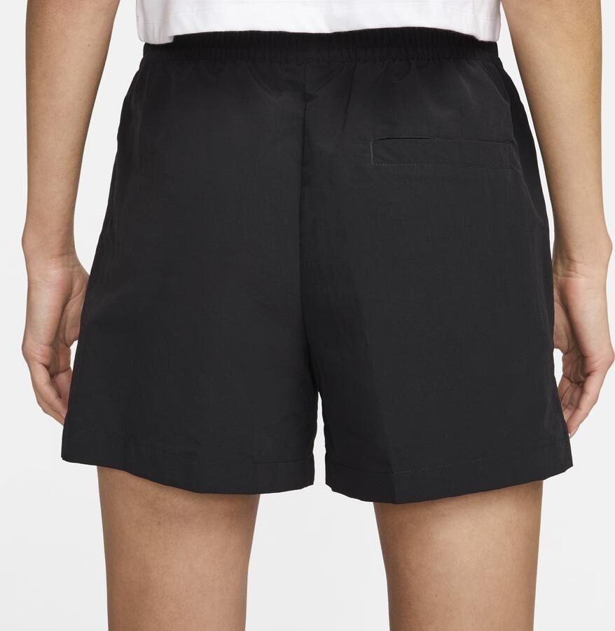 Nike Everything Gewevens damesshorts met halfhoge taille (13 cm) Zwart - Foto 2