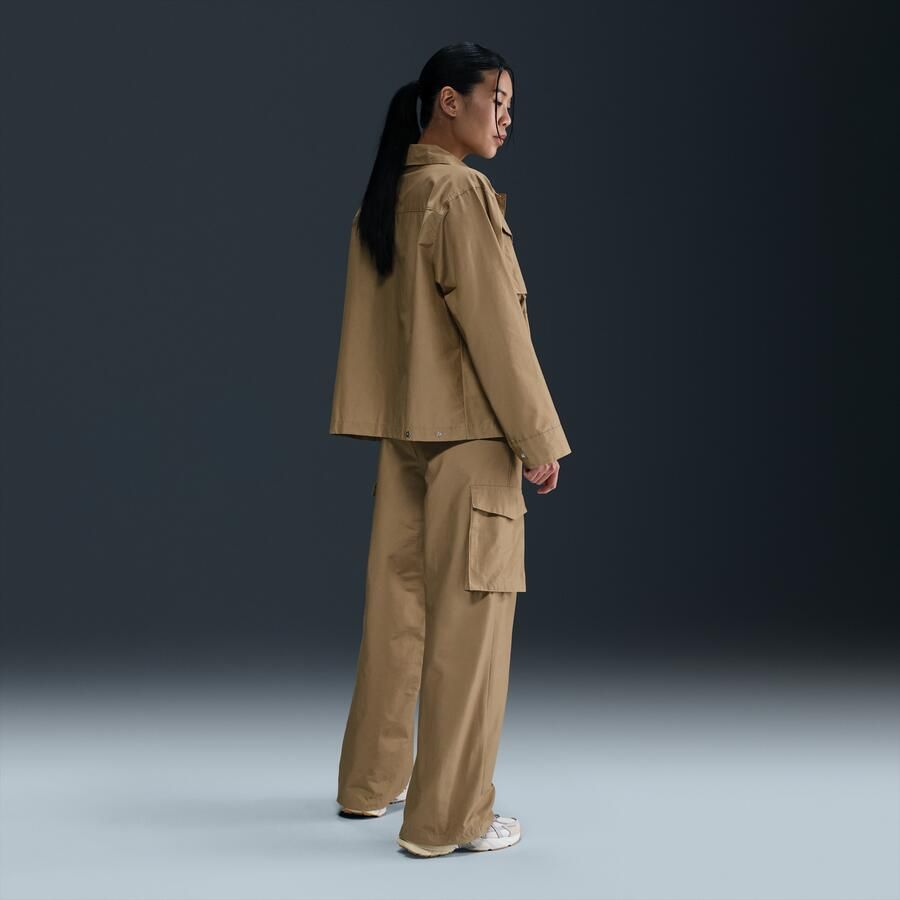 Nike Sportswear Everything Wovens cargobroek met halfhoge taille voor dames Bruin - Foto 3