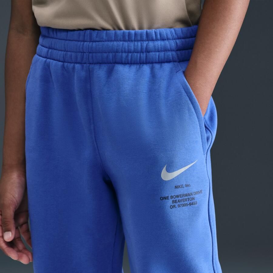 Nike Fleece joggingbroek voor jongens Blauw