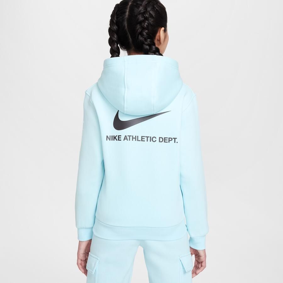 Nike Fleecehoodie voor kids Blauw