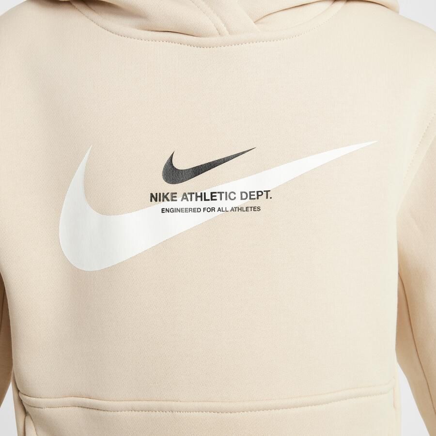 Nike Fleecehoodie voor kids Bruin