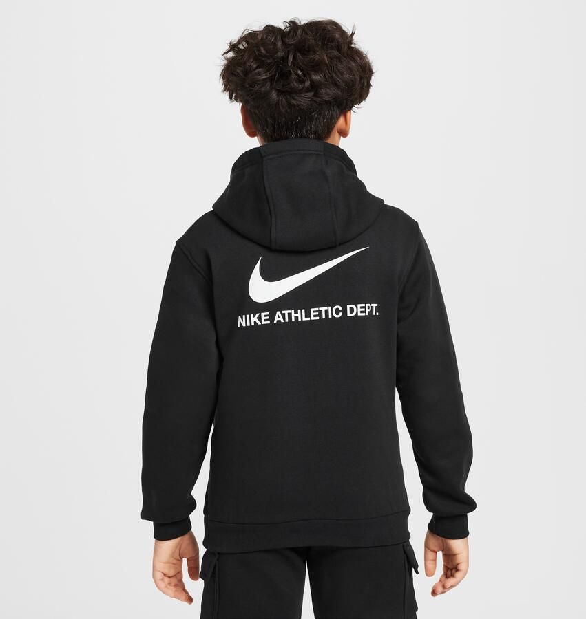 Nike Sportswear Fleecehoodie voor kids Zwart - Foto 4