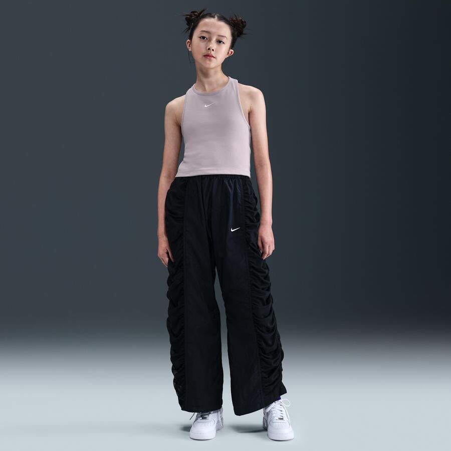 Nike geribde tanktop voor meisjes Paars - Foto 3