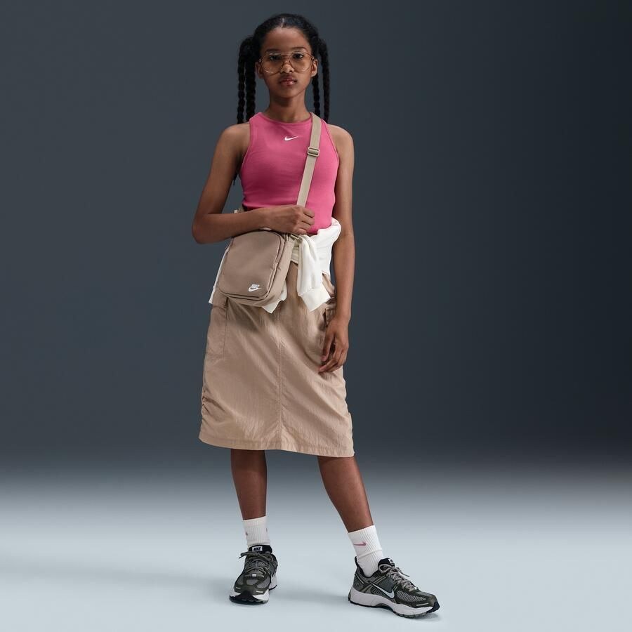 Nike Sportswear geribde tanktop voor meisjes Paars - Foto 3