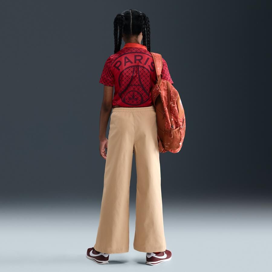 Nike geweven broek met wijde pijpen voor meisjes Bruin - Foto 3