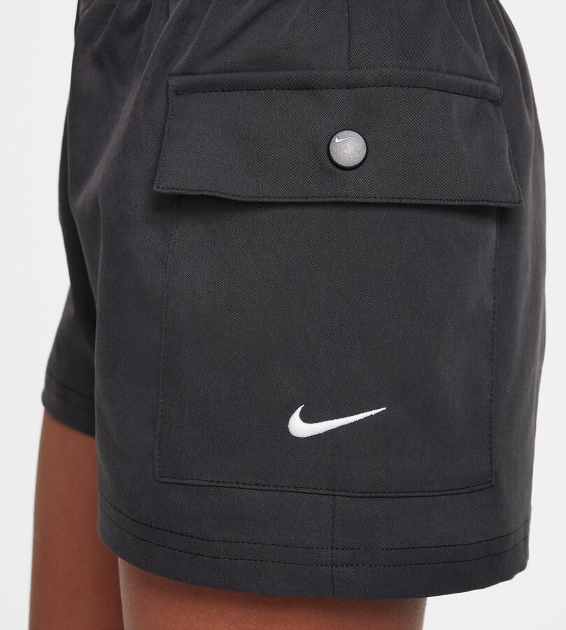 Nike geweven cargoshorts voor meisjes Zwart - Foto 3