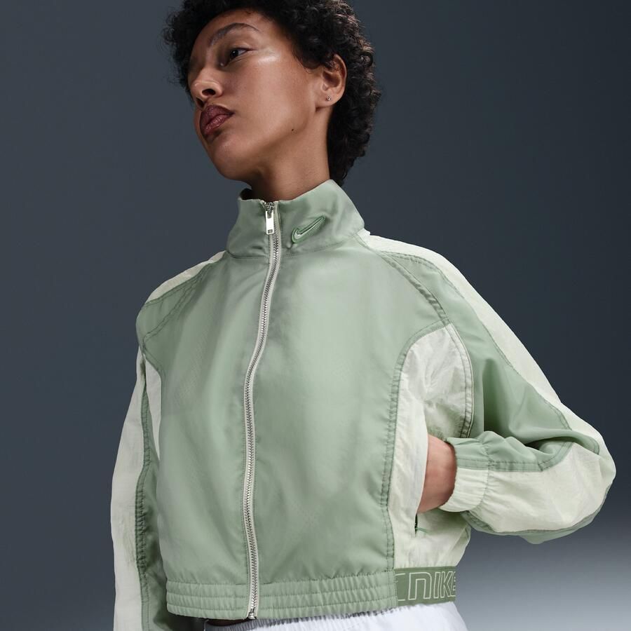 Nike Geweven damesjack Groen - Foto 4