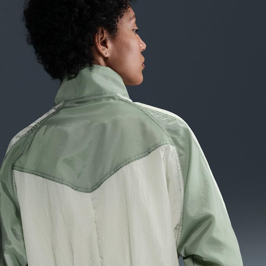 Nike Geweven damesjack Groen