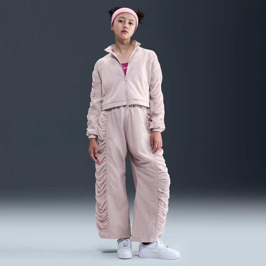 Nike geweven meisjesjack Paars - Foto 3