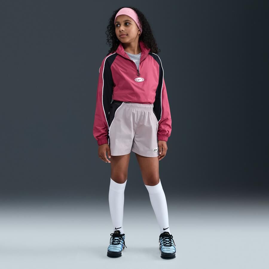 Nike Sportswear geweven meisjesshorts Paars - Foto 4