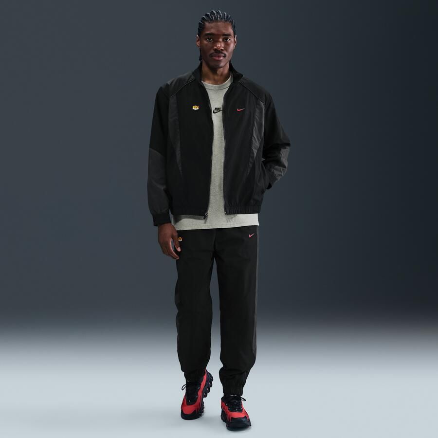 Nike Sportswear geweven trainingsjack voor heren Zwart - Foto 3
