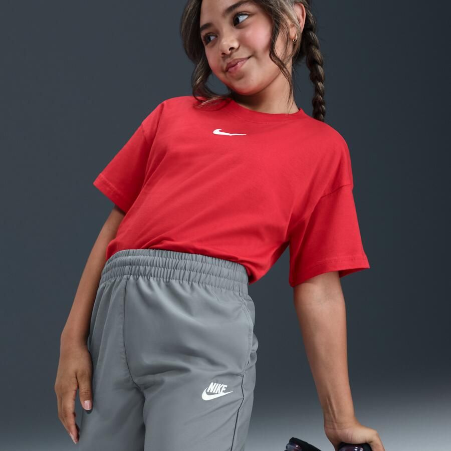Nike Geweven trainingspak voor kids Grijs - Foto 3