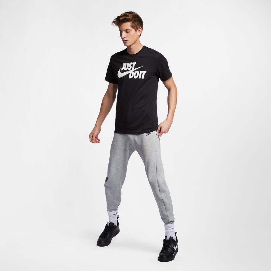 Nike Tee Just Do It Swoosh T-shirts Kleding black white maat: S beschikbare maaten:S M L - Foto 5