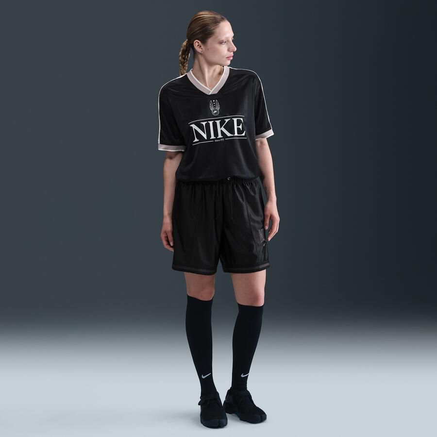 Nike jersey damestop met V-hals Zwart - Foto 3