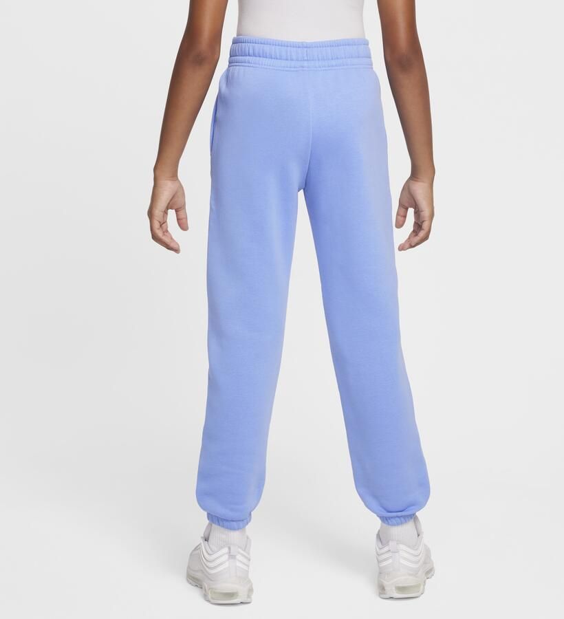 Nike Trendy Fleece Sweatpants met Elastische Taille Blue Heren - Foto 4