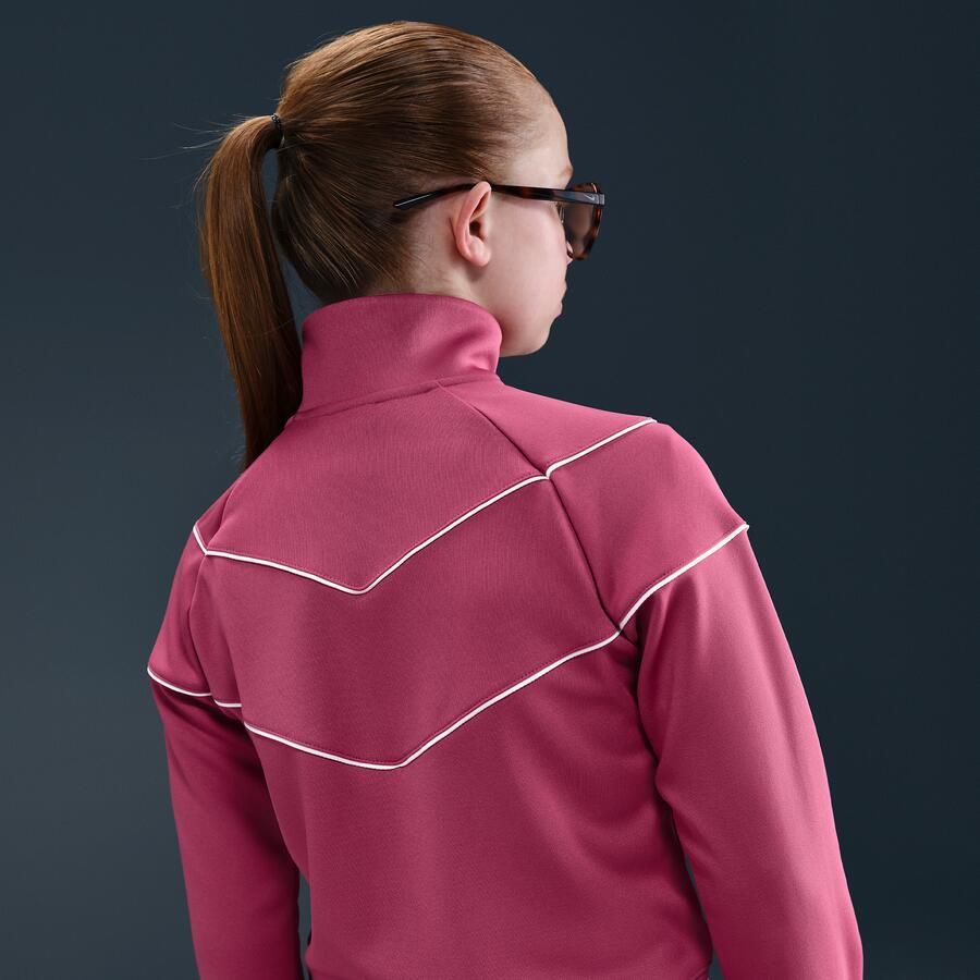 Nike knit trainingsjack voor meisjes Paars