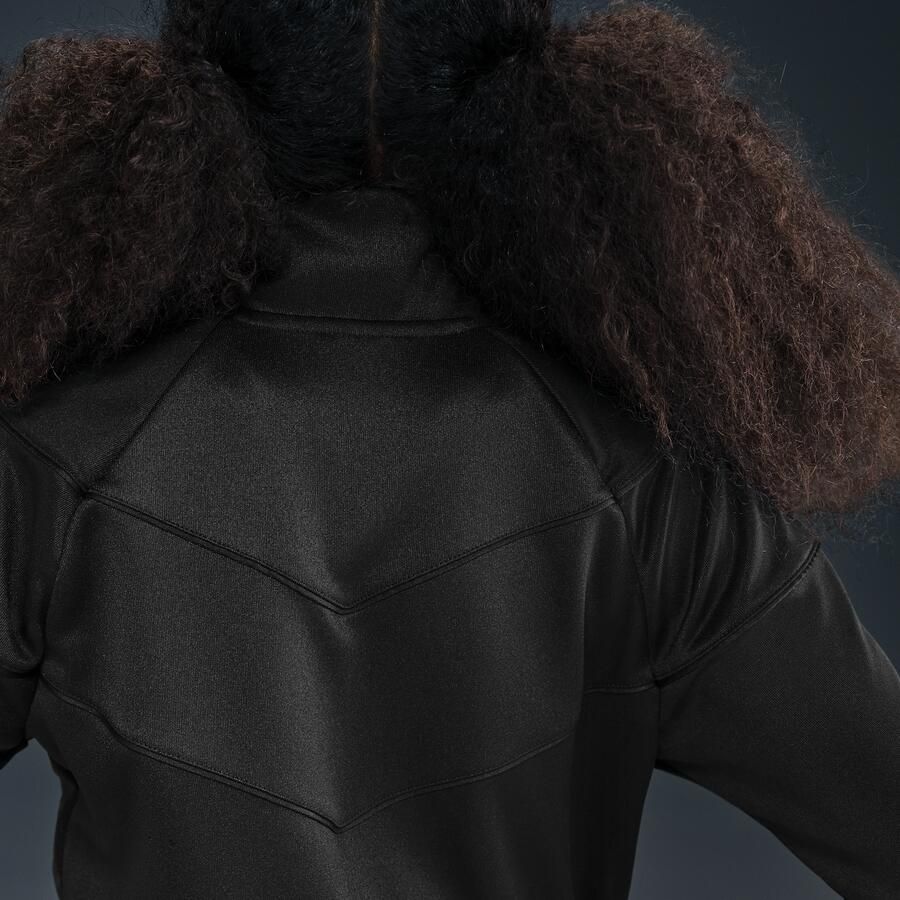 Nike knit trainingsjack voor meisjes Zwart