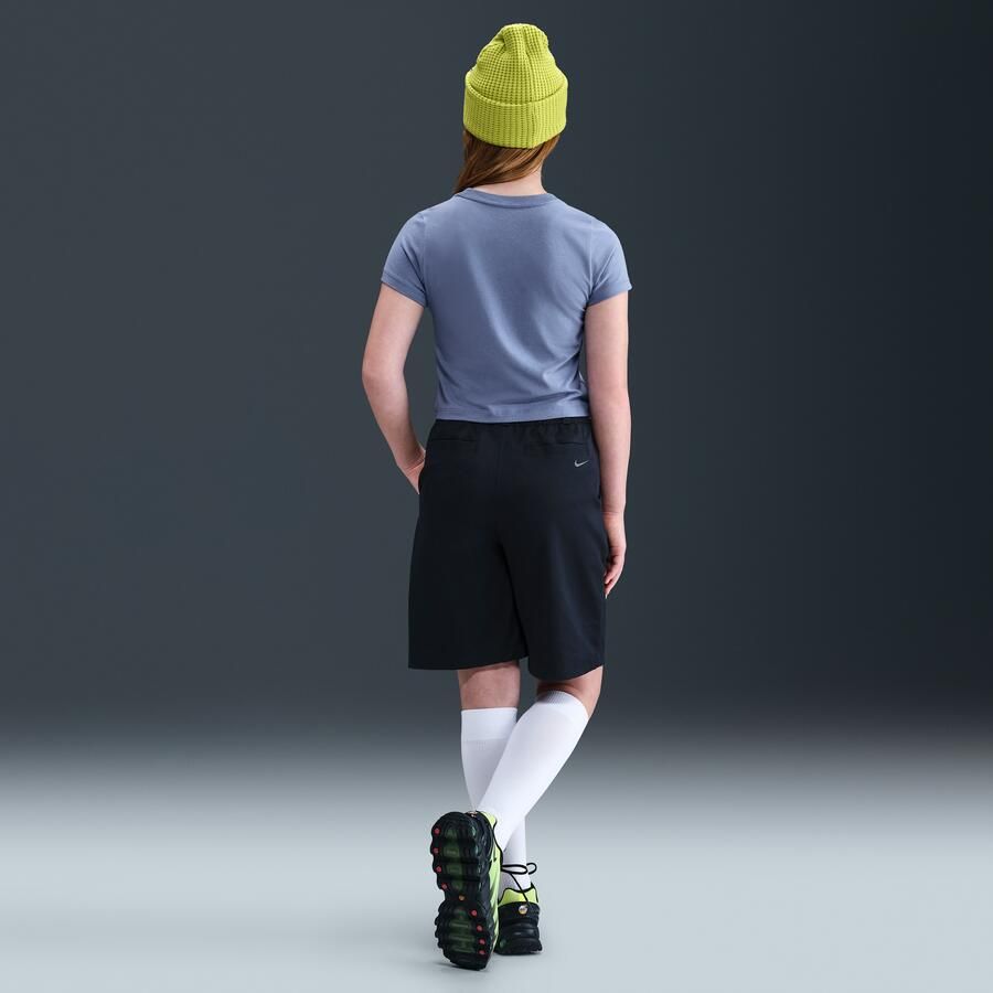 Nike kort T-shirt voor meisjes Blauw - Foto 3