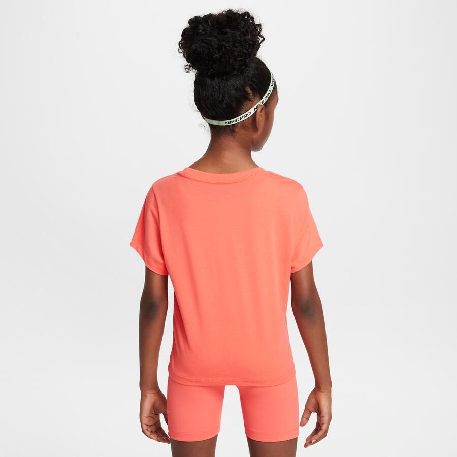 Nike Sportswear kort T-shirt voor meisjes Oranje - Foto 4