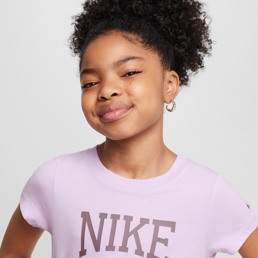 Nike Sportswear kort T-shirt voor meisjes Paars - Foto 2