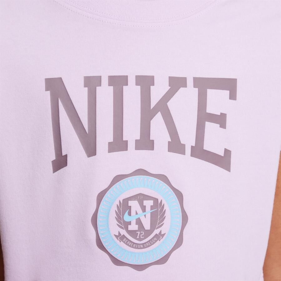 Nike Sportswear kort T-shirt voor meisjes Paars - Foto 3