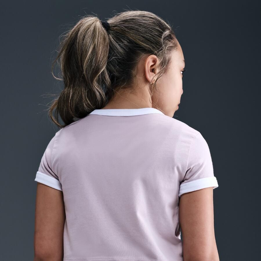 Nike Sportswear kort T-shirt voor meisjes Paars