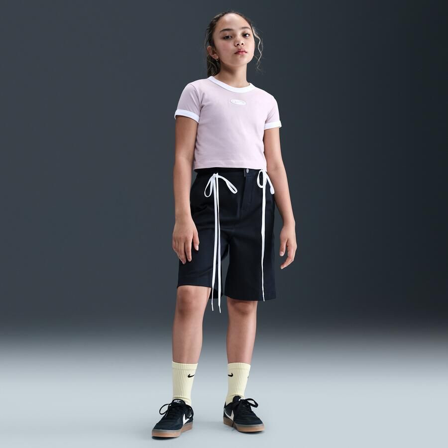 Nike Sportswear kort T-shirt voor meisjes Paars - Foto 3