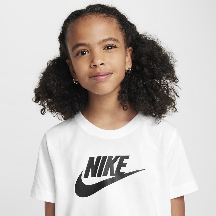 Nike Korte Crop Tee Sportkleding Wit White