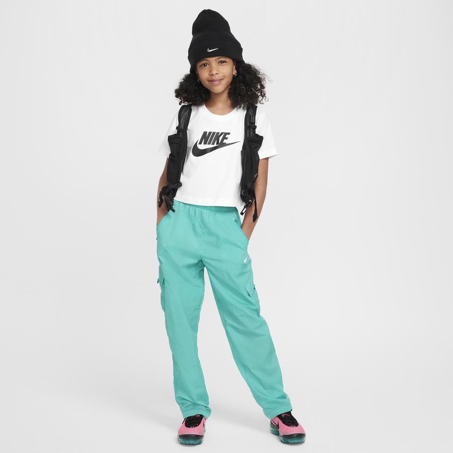 Nike Korte Crop Tee Sportkleding Wit White - Foto 2