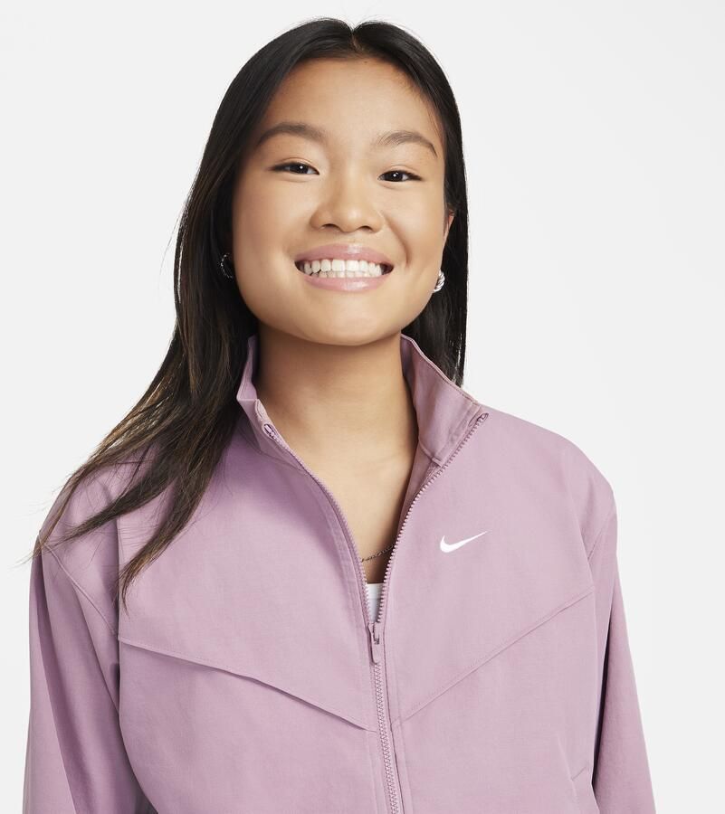 Nike Sportswear licht oversized jack voor Paars - Foto 3