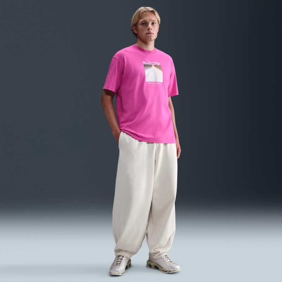 Nike Max90 T-shirt voor heren Roze - Foto 3