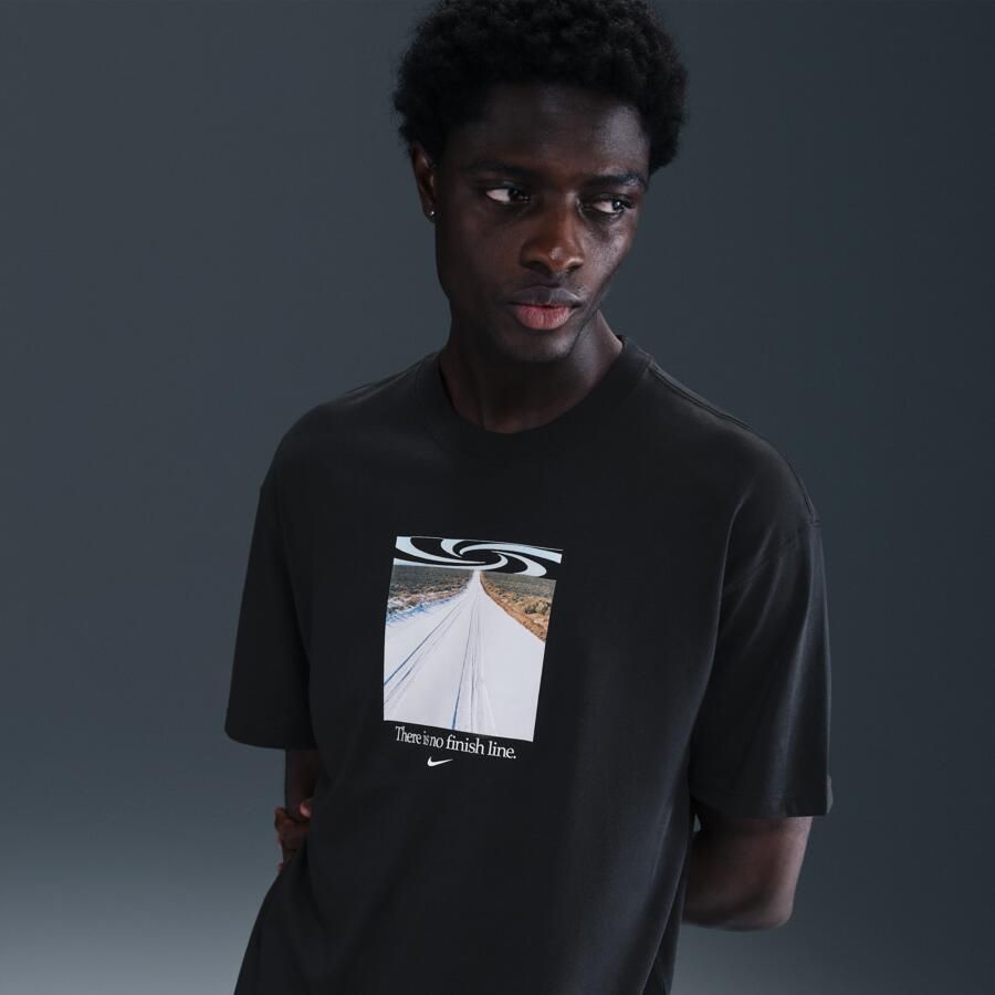 Nike Sportswear Max90 T-shirt voor heren Zwart