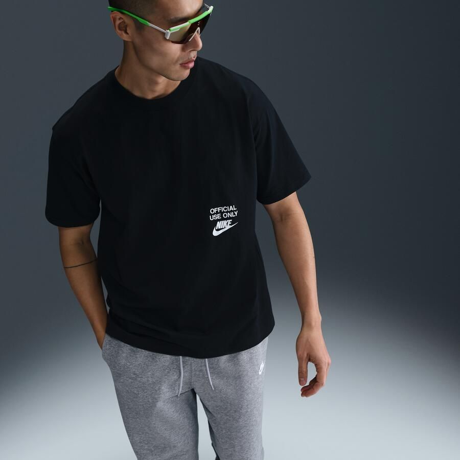 Nike Sportswear Max90 T-shirt Zwart