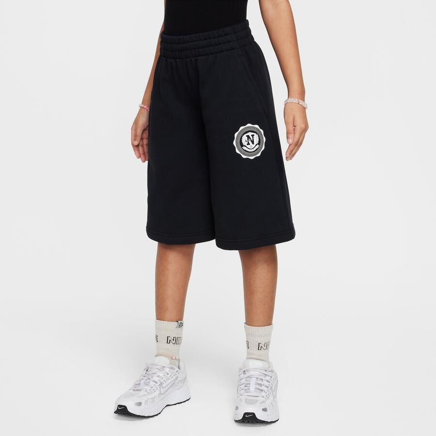 Nike Sportswear sshorts van sweatstof Zwart - Foto 4