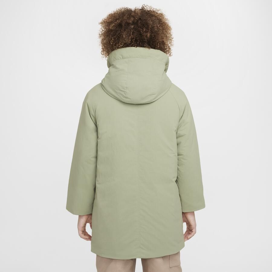 Nike Sportswear Metro Ground parka voor kids Groen - Foto 4