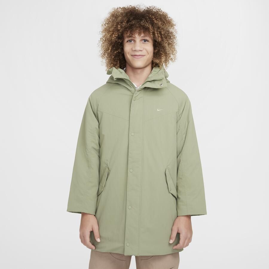 Nike Sportswear Metro Ground parka voor kids Groen - Foto 3