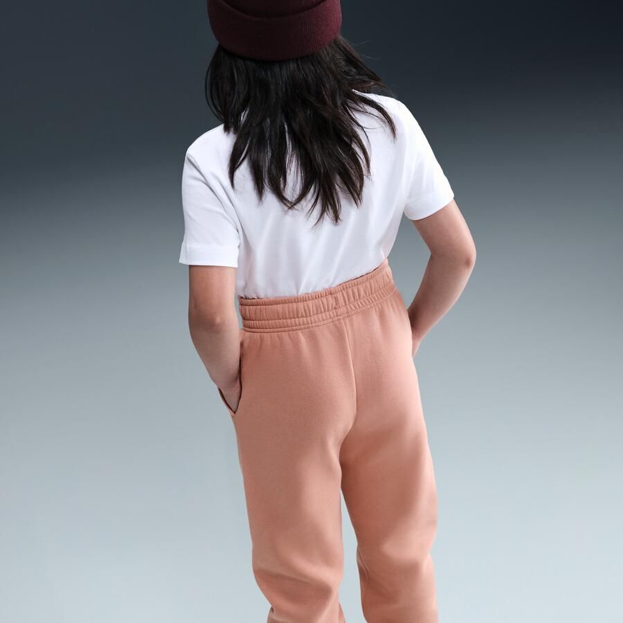 Nike oversized fleecebroek voor meisjes Roze - Foto 2