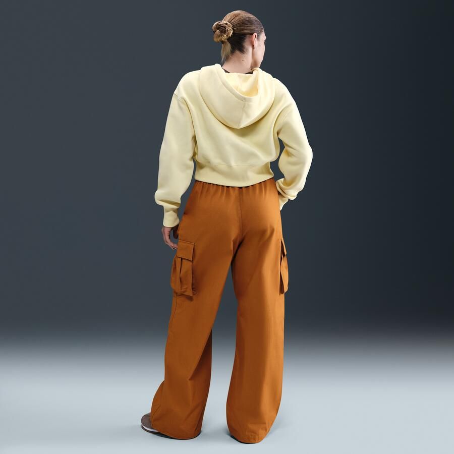 Nike oversized geweven cargobroek met halfhoge taille voor dames Bruin - Foto 3