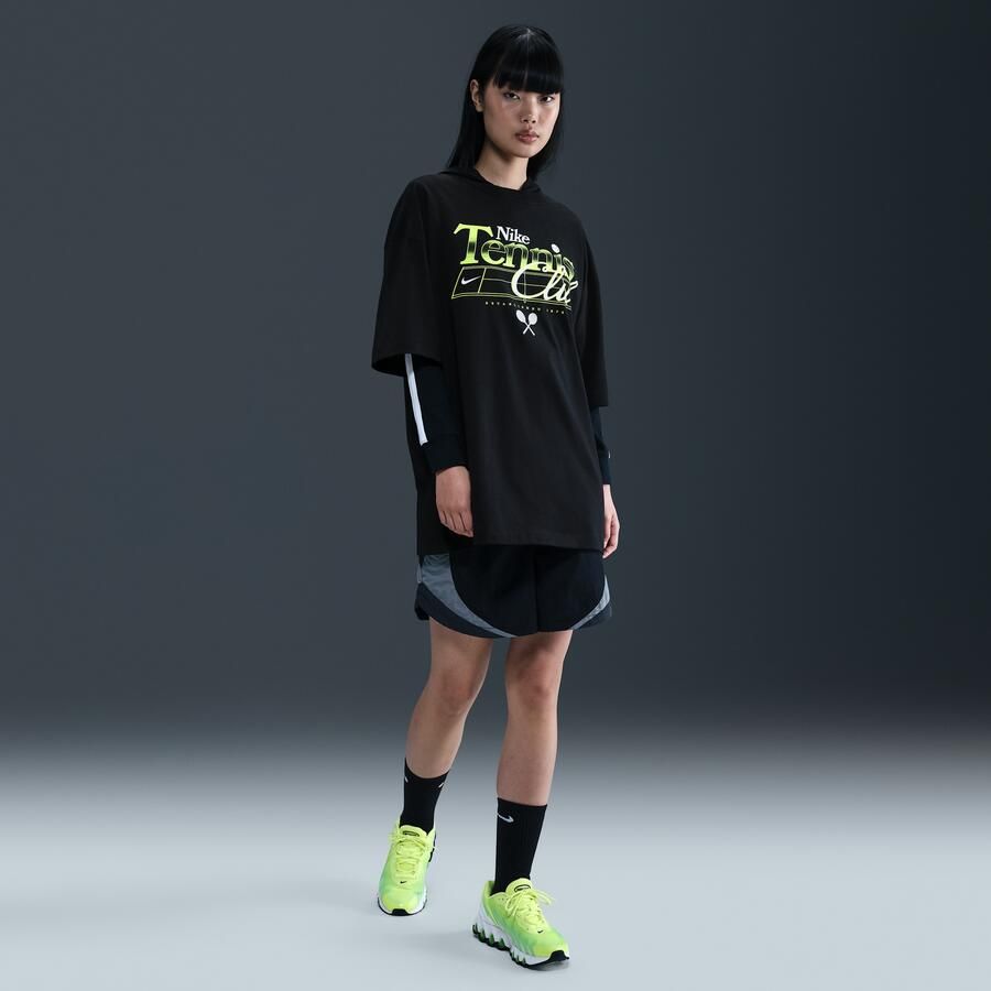 Nike oversized T-shirt met graphic voor dames Zwart - Foto 3
