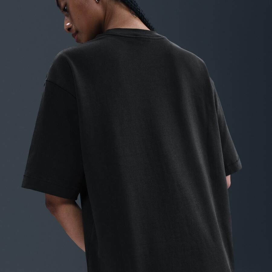 Nike Sportswear oversized T-shirt met korte mouwen voor dames Zwart