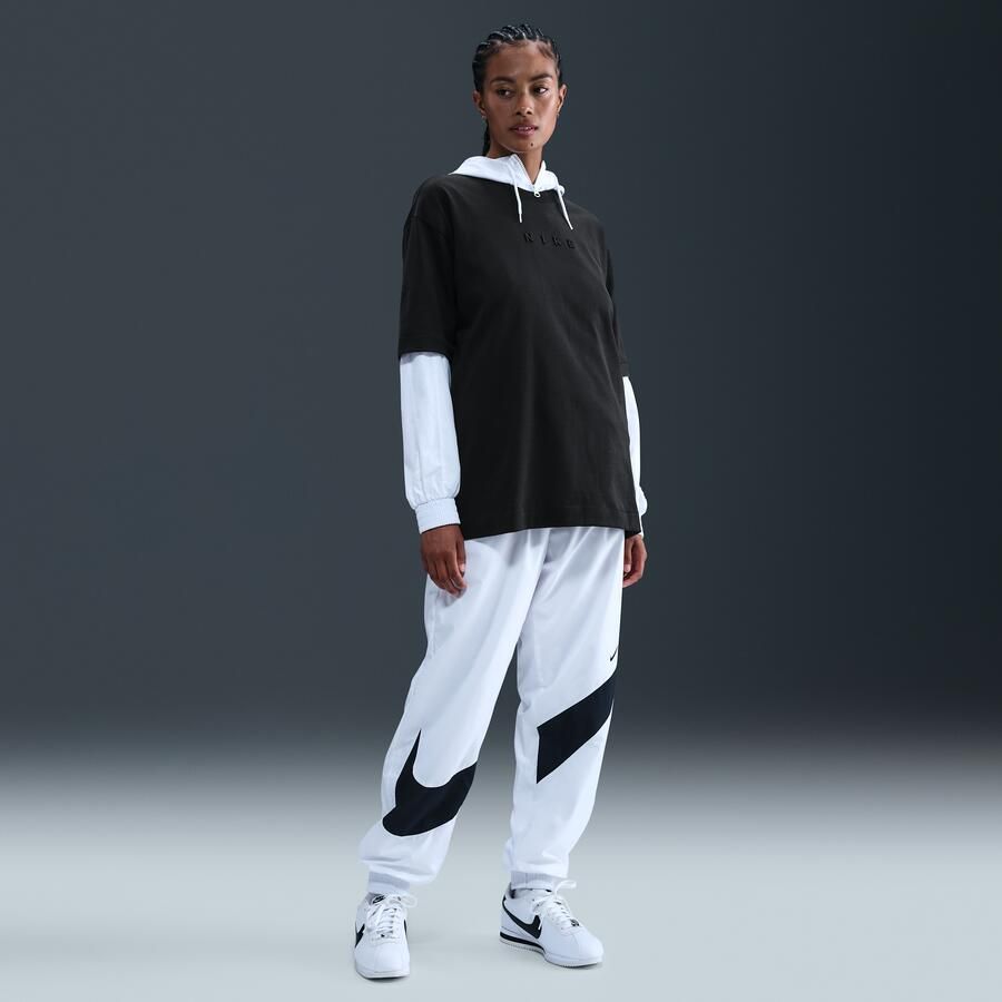 Nike Sportswear oversized T-shirt met korte mouwen voor dames Zwart - Foto 3