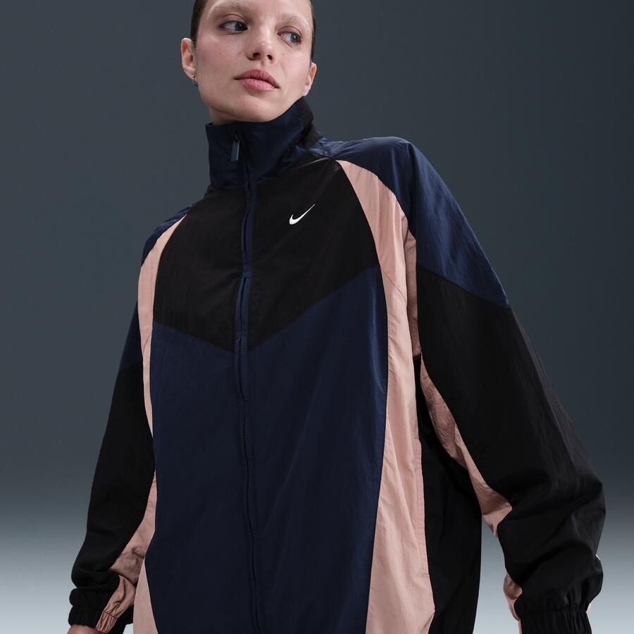 Nike oversized trainingsjack voor dames Blauw - Foto 4