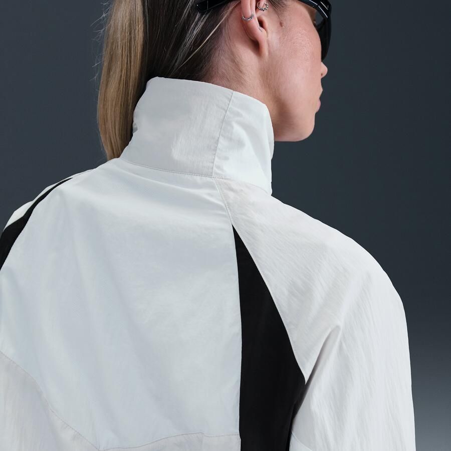 Nike oversized trainingsjack voor dames Grijs