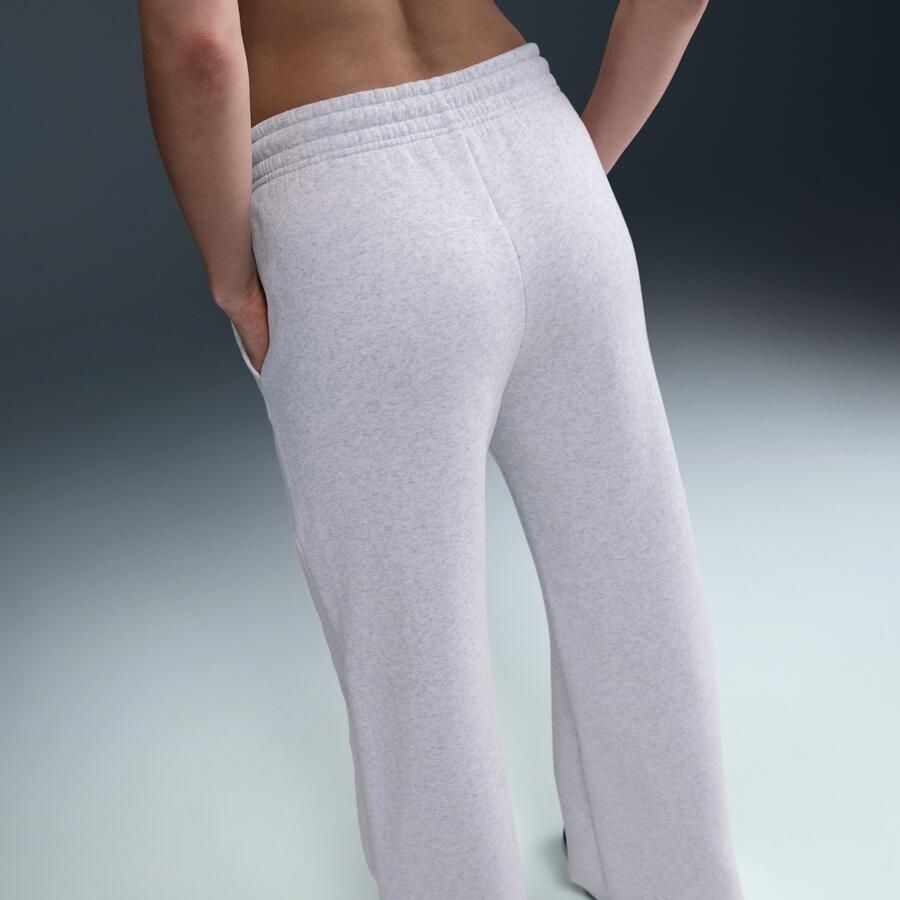 Nike Sportswear Phoenix Fleece damesbroek met hoge taille en wijde pijpen Bruin - Foto 2